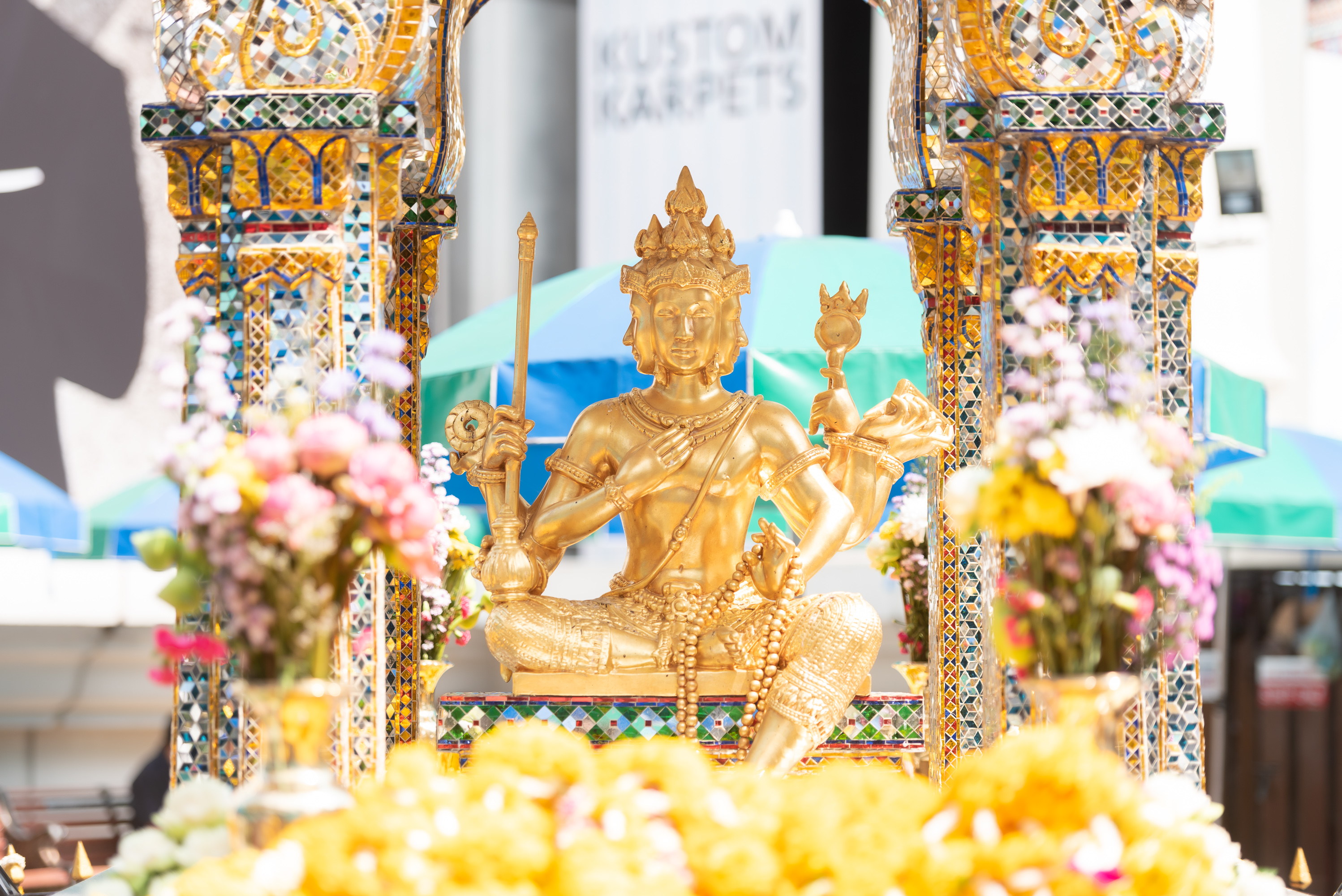 Four-Faced Buddha at Erawan Shrine